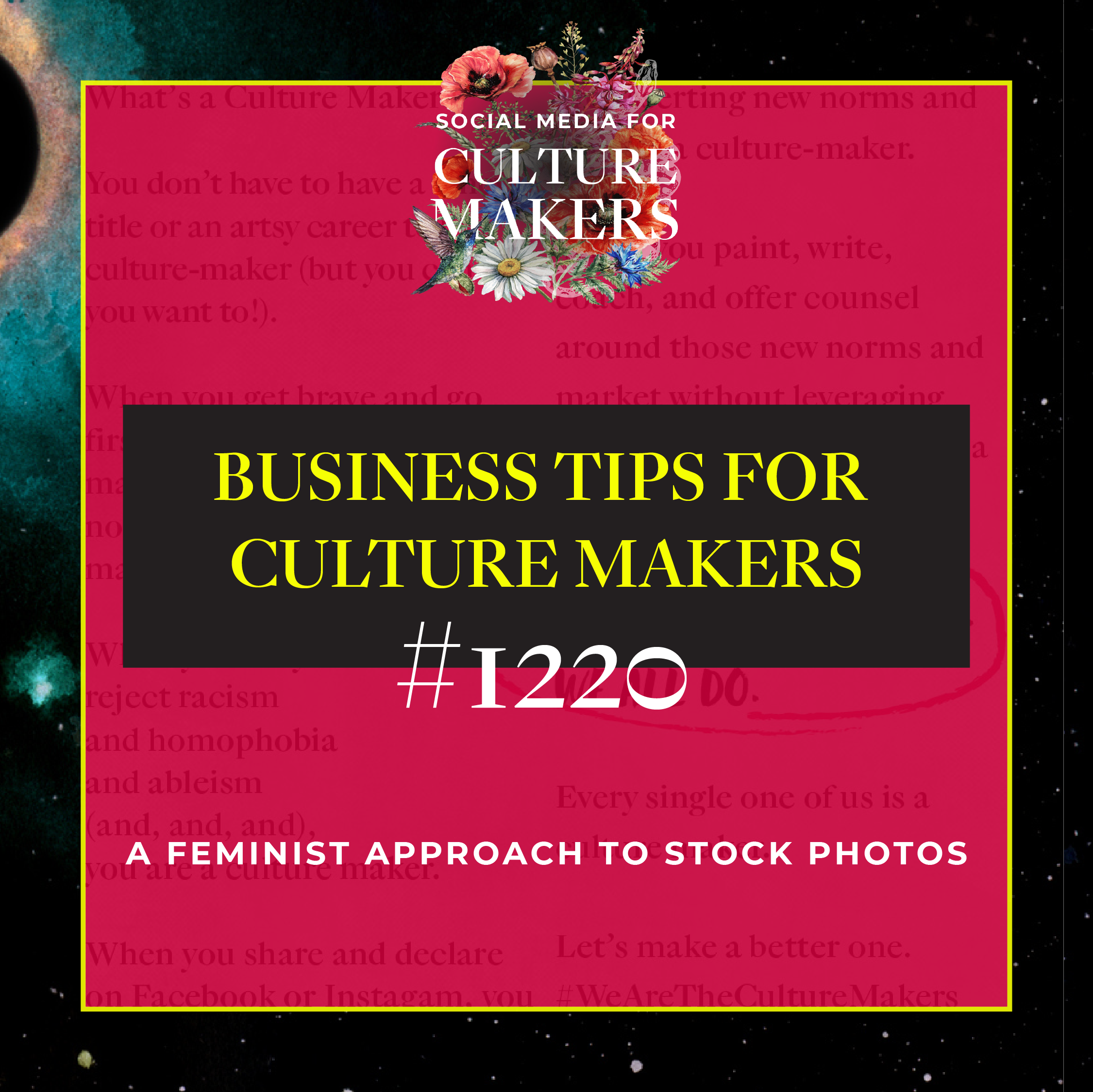 business tips for culture makers 1220 a feminist approach to stock photos